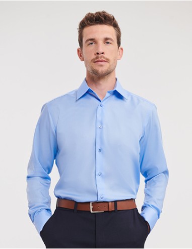 R-R-958M-0-Mens L/S Tailored Ultimate Non-iron Shirt